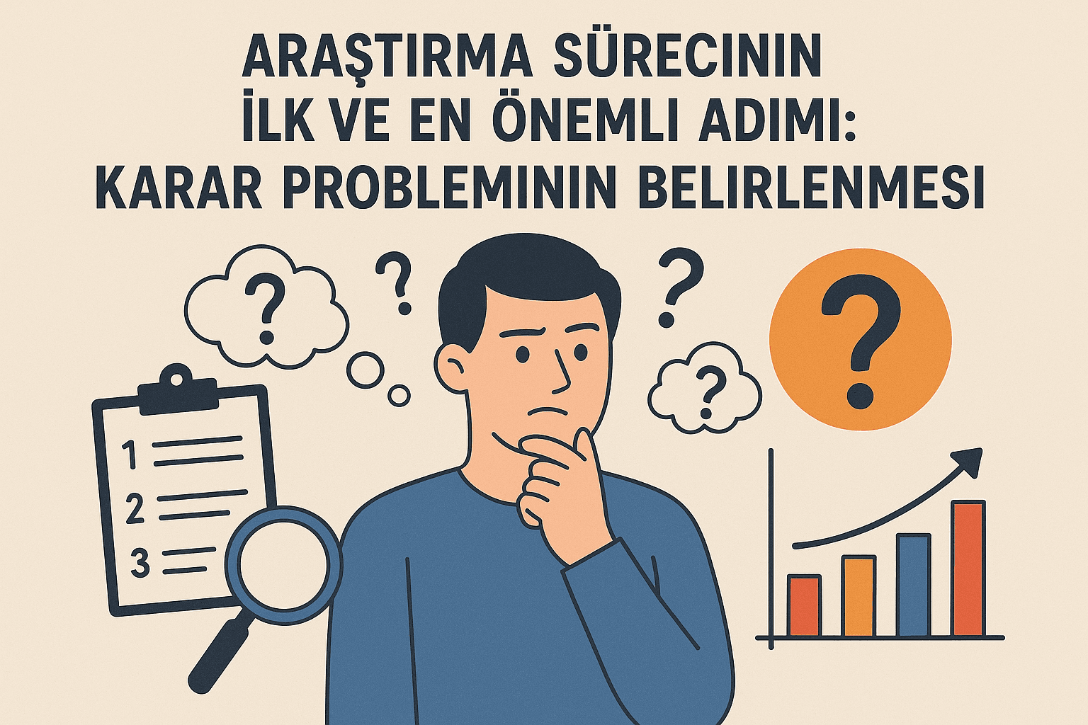 Araştırma Sürecinin İlk ve En Önemli Adımı: Karar Probleminin Belirlenmesi